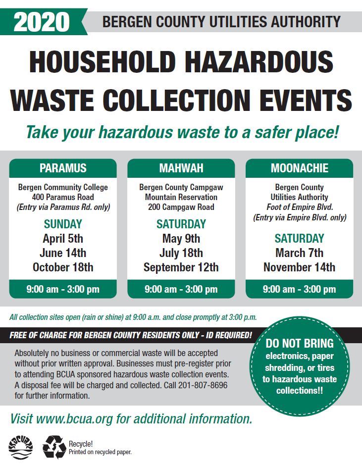 BCUA Hazardous Waste Event