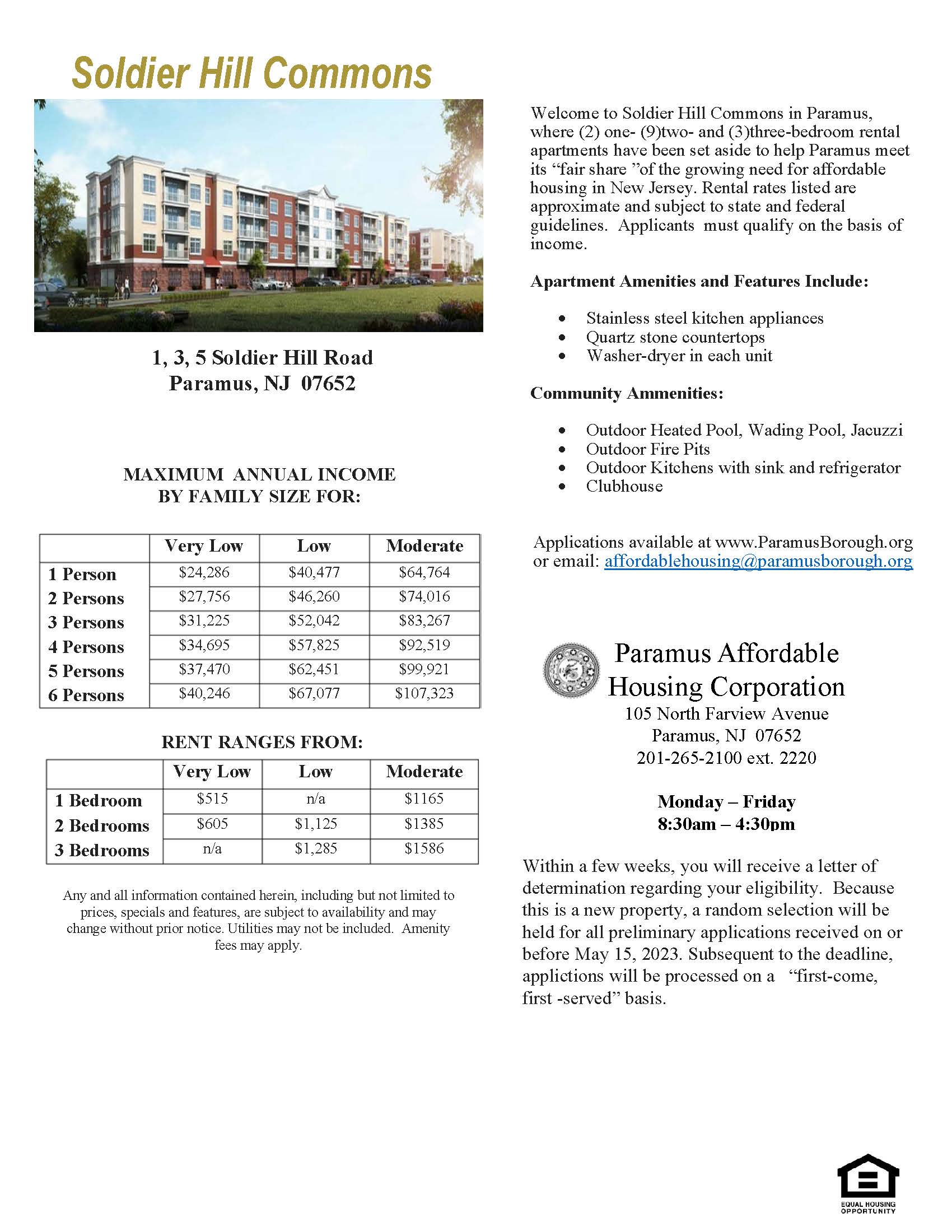 Soldier Hill Advertisement