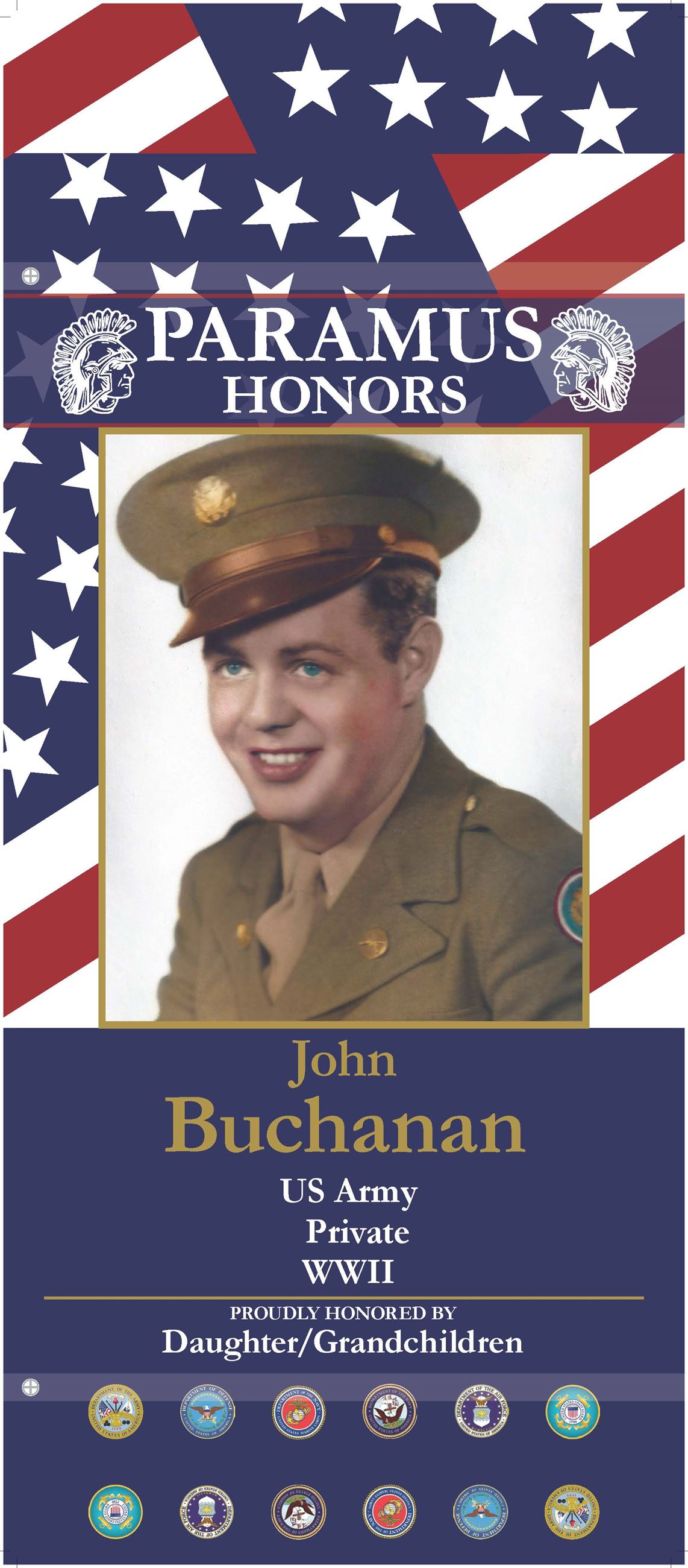 2023 Paramus Veterans Banner Sample