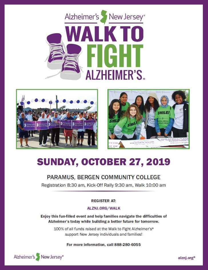 Alzheimers NJ Walk