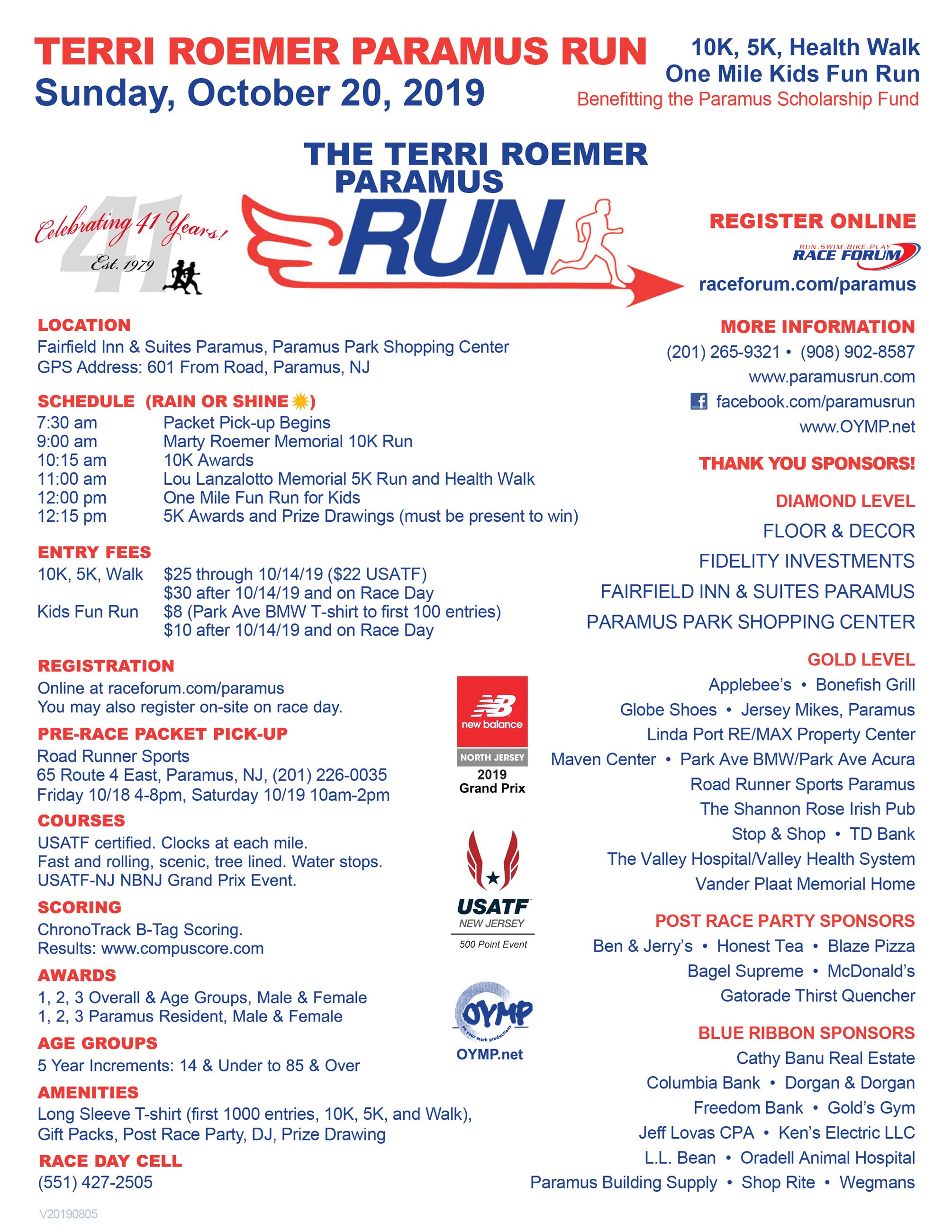 2019 Paramus Run