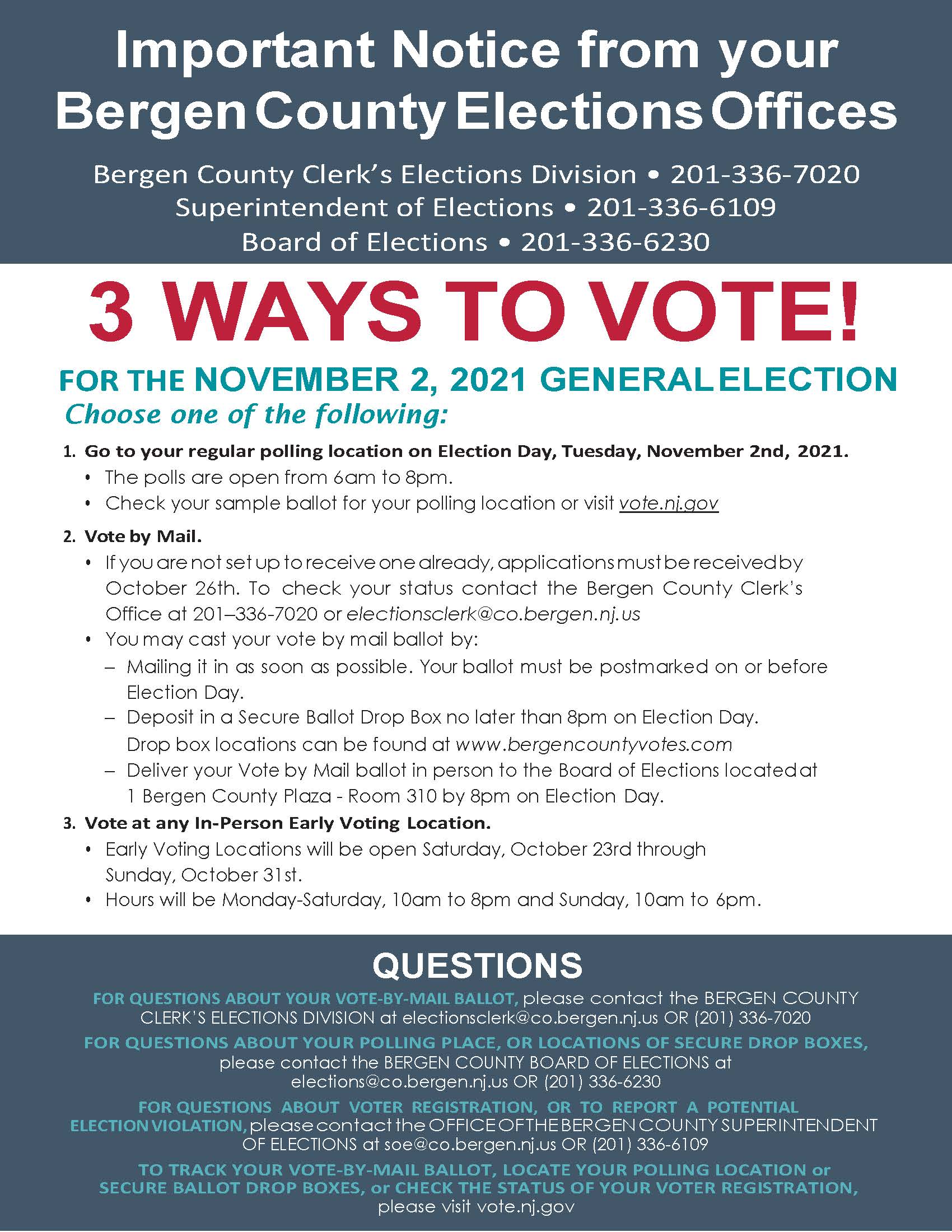 Bergen County - 3 Ways to Vote_Page_1