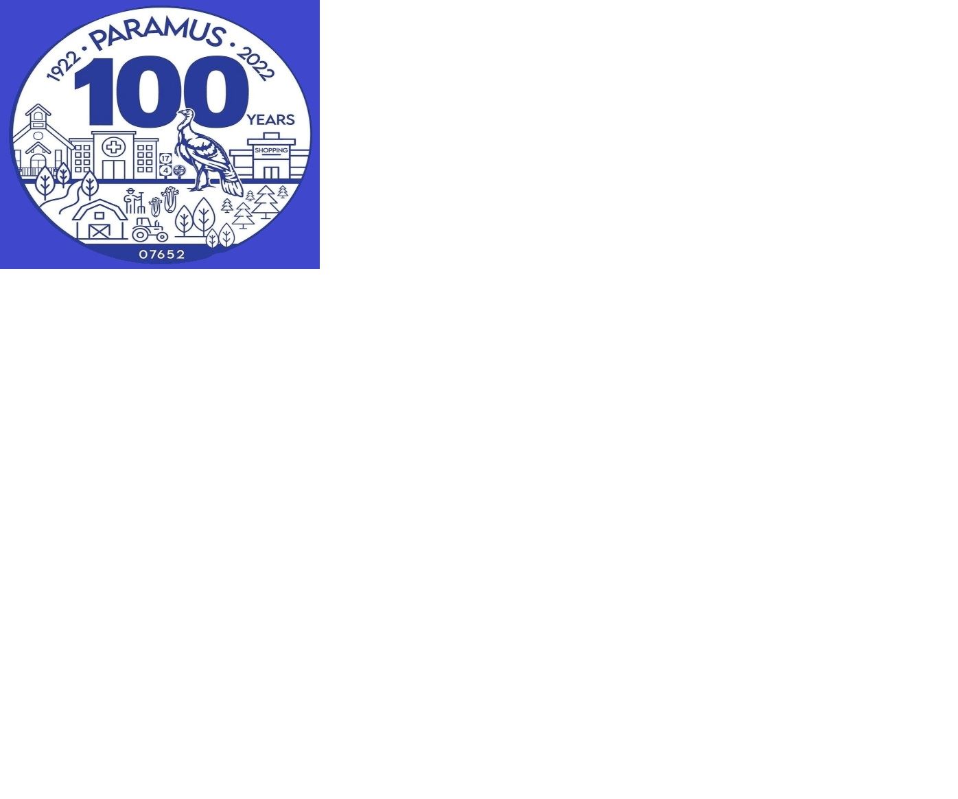 2022 100th Paramus Borough Seal
